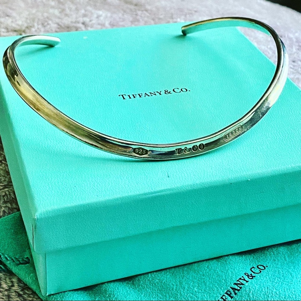 Tiffany & Co. 1837 Collar Necklace Sterling Silver